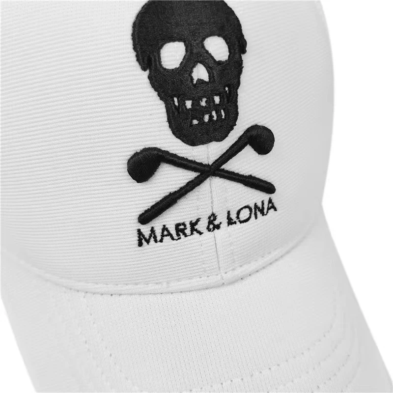 Skull Brand Logo New Golf Cap Japanese Version Baseball Cap for Men and Women Designer Hat