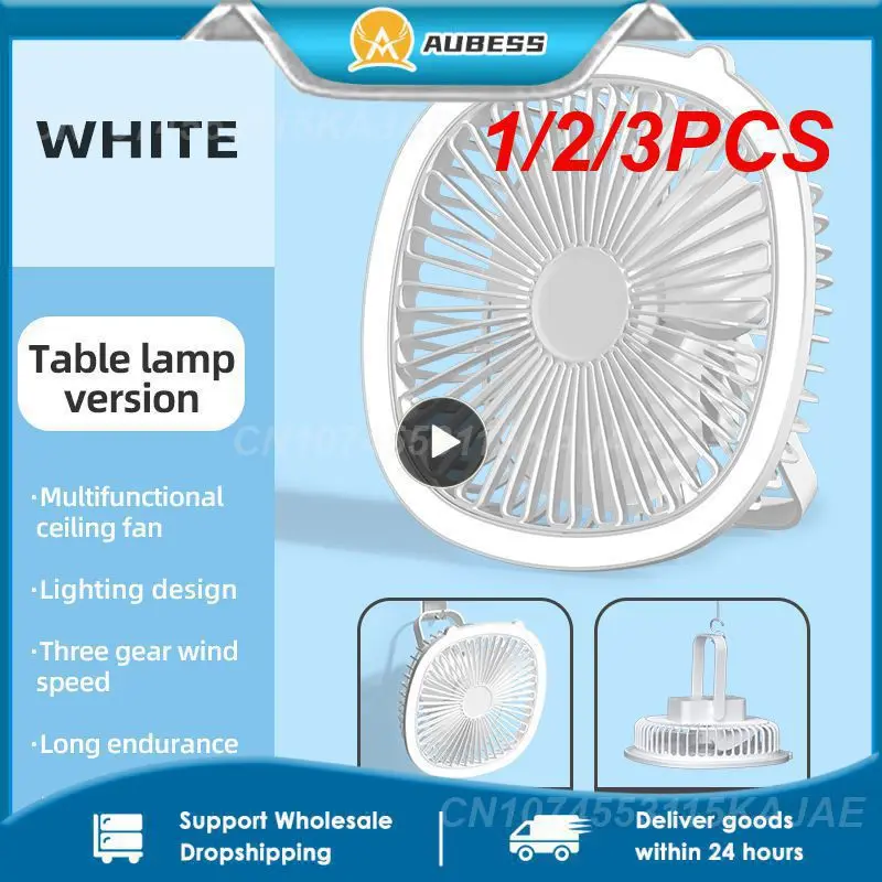 

1/2/3 шт., Летний мини-вентилятор с зарядкой от USB