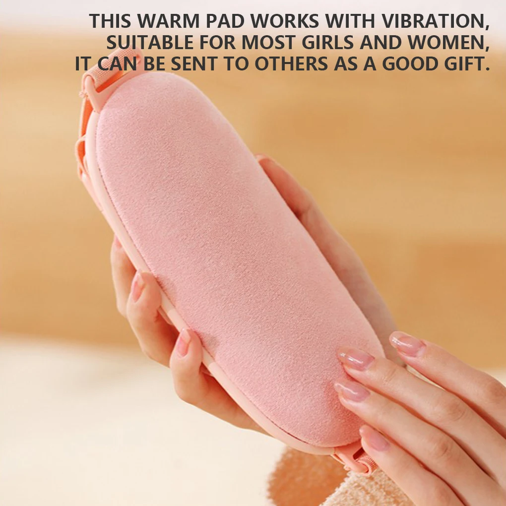 

Electric Heating Belt Uterus Warm Massager Girls Waist Health Care Vibrating Wearable Travel Menstrual Warmer Pad