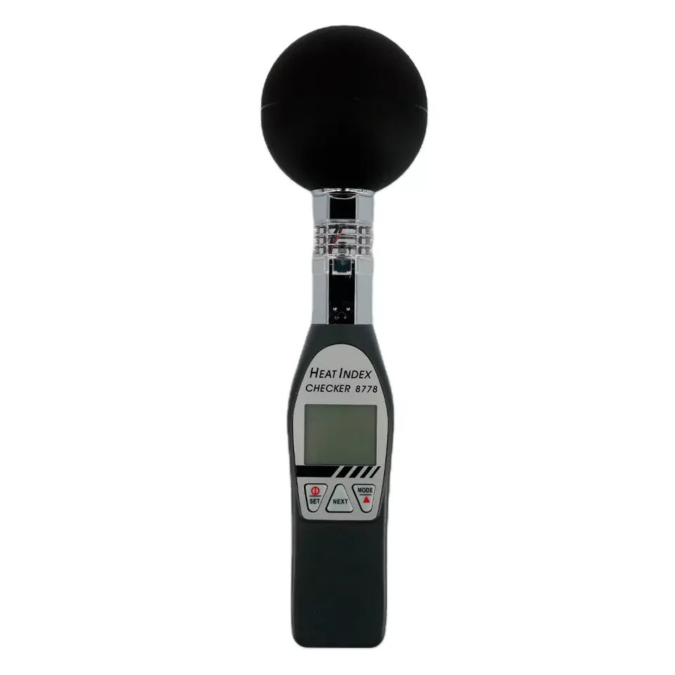 

AZ8778 Wet Bulb Globe Temperature WBGT Heat Stress Digital Digital Hygrother mograph Black Bulb Hygrometer AZ-8778