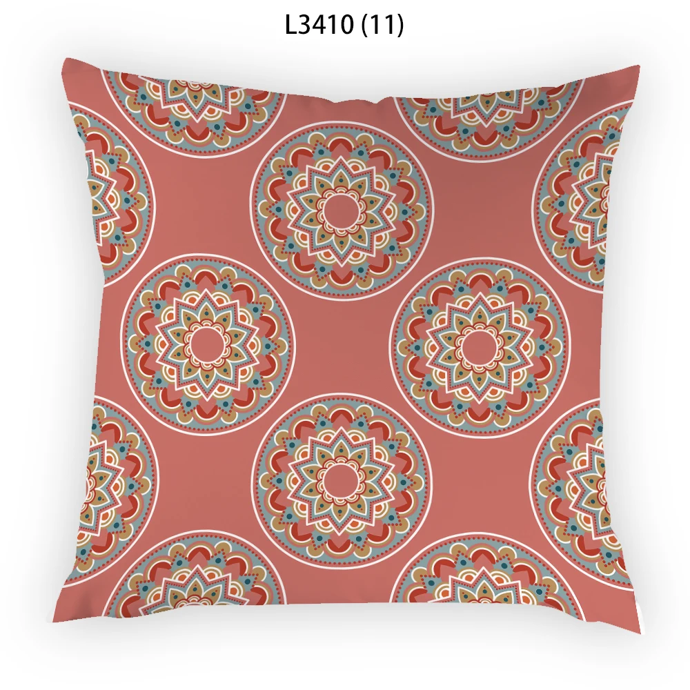

Artistic Pattern Easter Decoration for Home Decor Pillowcases for Pillows 45x45 Polyster Linen Cushion Cover Velvet Nordic E2076
