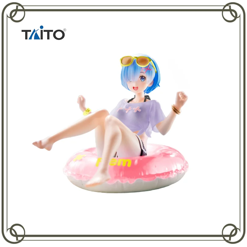 

Original Taito RE0 Rem AFG Swimwear Re:Life in a different world from zero Anime Figure Kids toy Christmas gift