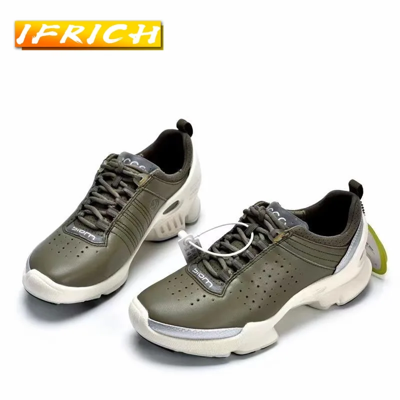 

Popular Men Leather Sneakers Green Blue Sport Casual Shoes for Mens Luxury Brand Youth Fashion Men Shoes Lace Up Sneakers Man