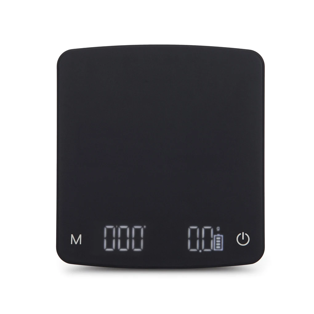 

Высокоточные Электронные цифровые весы для кофе, 2 кг/0,1 г, кухонные весы Viwe, точные домашние весы