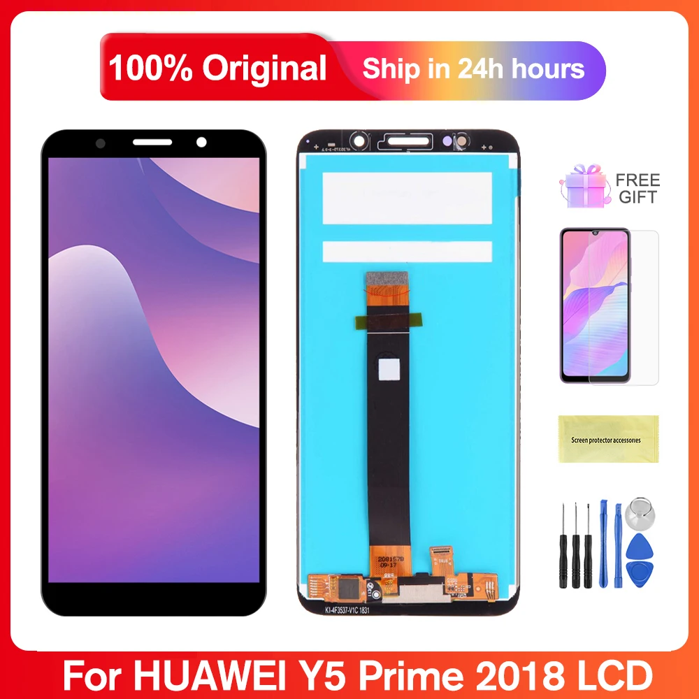 

5.45 Display For Huawei Y5 2018 Lcd Display Touch Screen Assesmbly For Huawei Y5 Prime 2018 DRA-LX2 LX3 L01L21AL00 TL00
