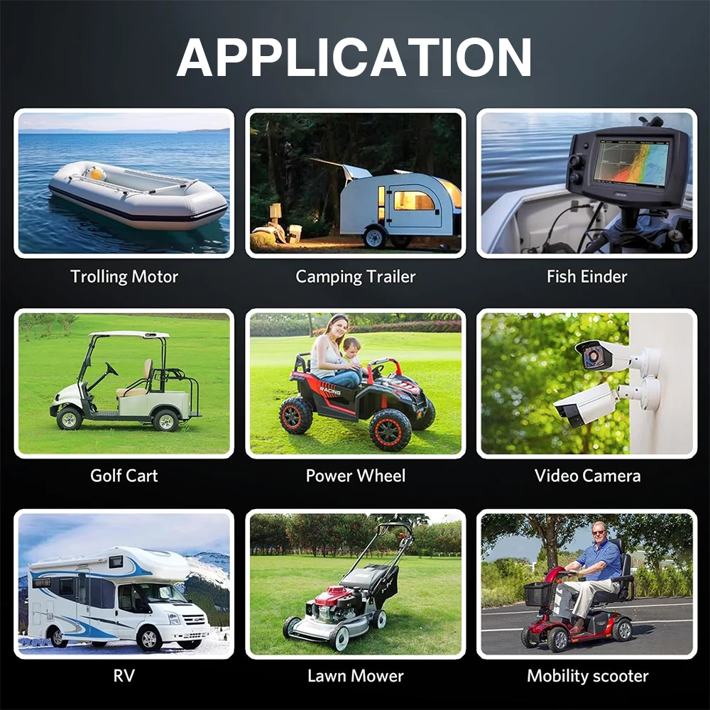 12 В 6000 Ач LiFePo4 аккумуляторная батарея встроенные BMS литиевые железо-фосфатные