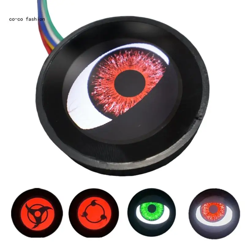 517B 12V светодиодные динамические фары для глаз автомобильные в сборе