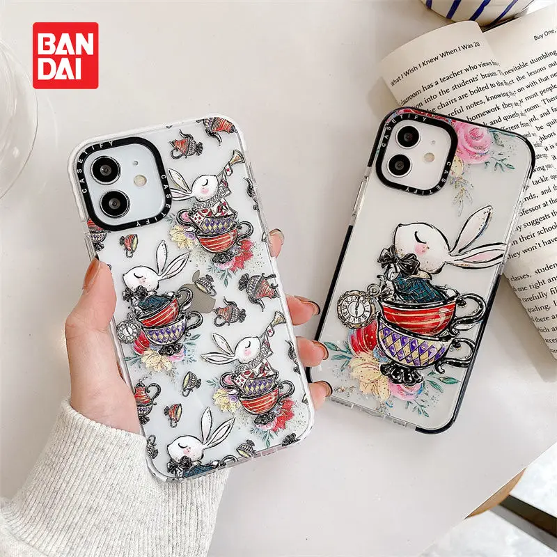 

Bandai Disney Luxury Phone Case for iPhone 13 13Pro 12 12Pro 11 Pro X XS MAX XR 7 8 Plus Cartoon Phone Back Covers Fundas