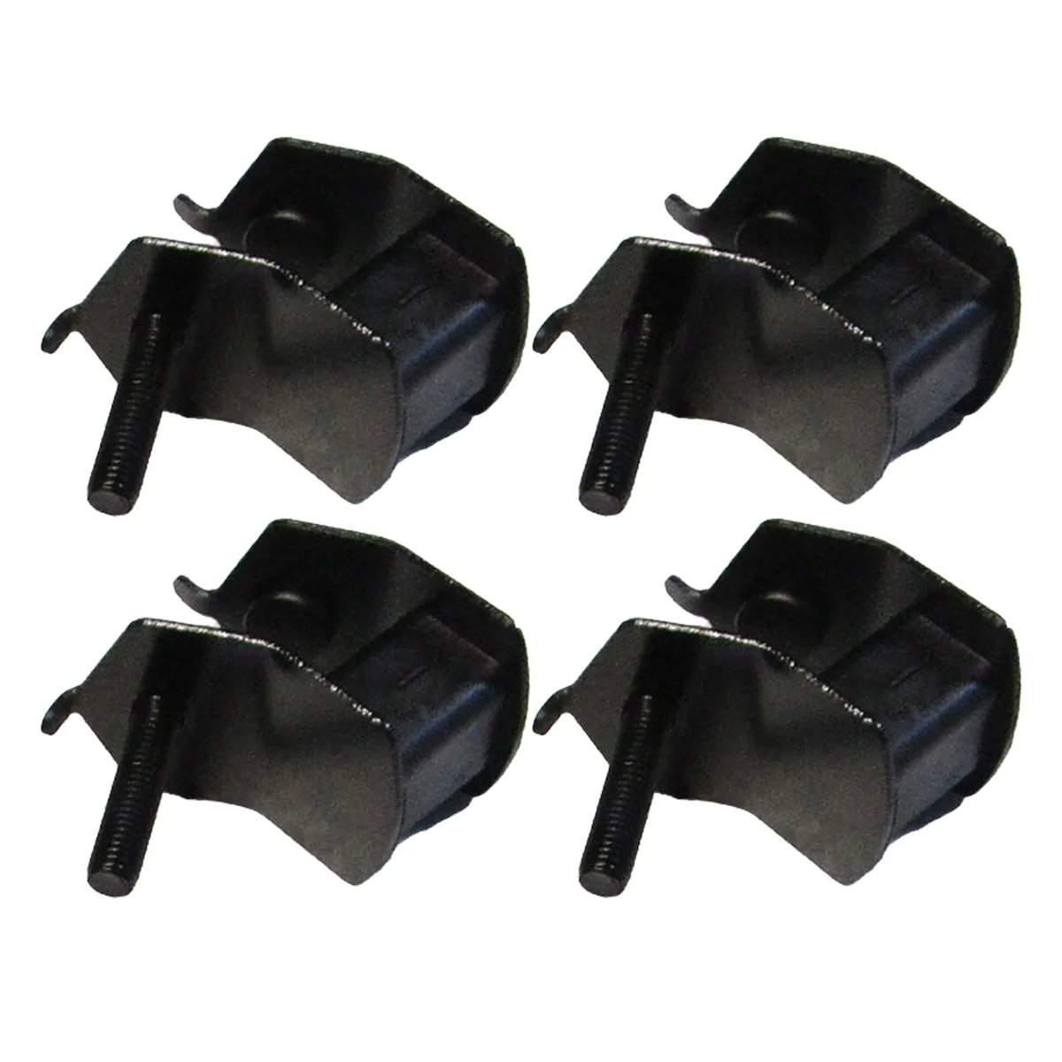 

4 Pcs Lawnmower Electric Shock-absorbing Feet Generator Motor Mounts Accessories Supplies Gasoline Rubber Support Replacement