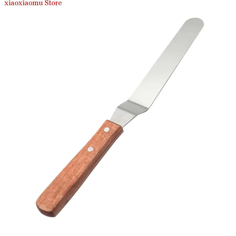 

8 Inch 6 Inch Butter Baking Butter Stainless Steel Spatula Cake Dessert Baking Spatula