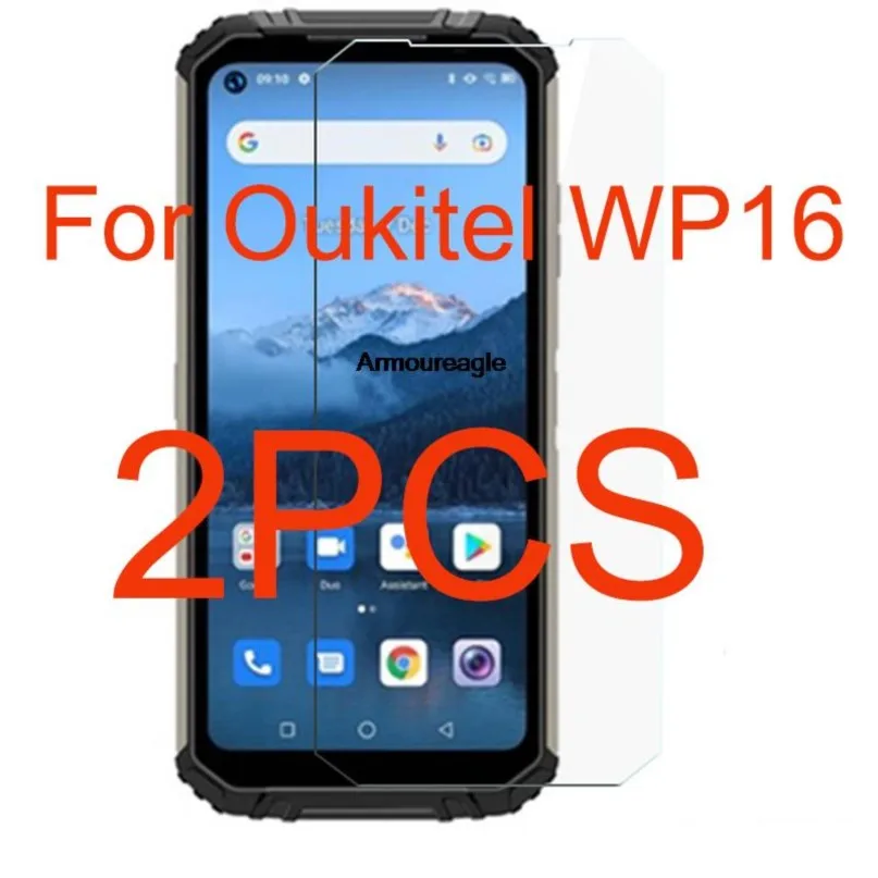 2 шт. для oukitel wp16 hd защитная пленка из закаленного стекла на oukitelwp16 wp 16 экрана