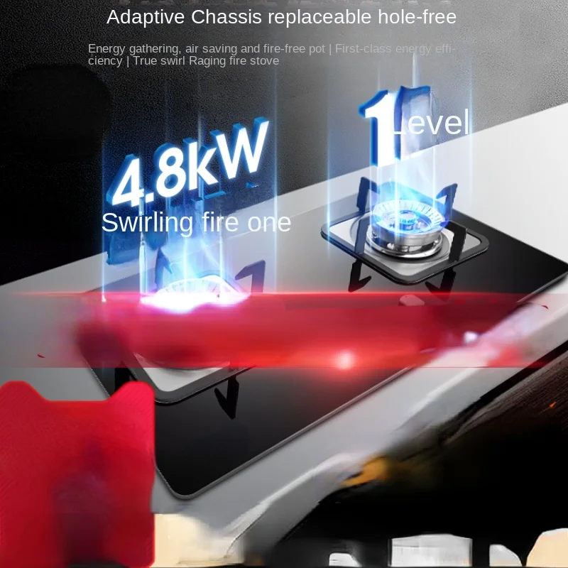 

Gas Stove Double Stove domestic desk type embedded gas stove liquefied gas stove natural gas stove