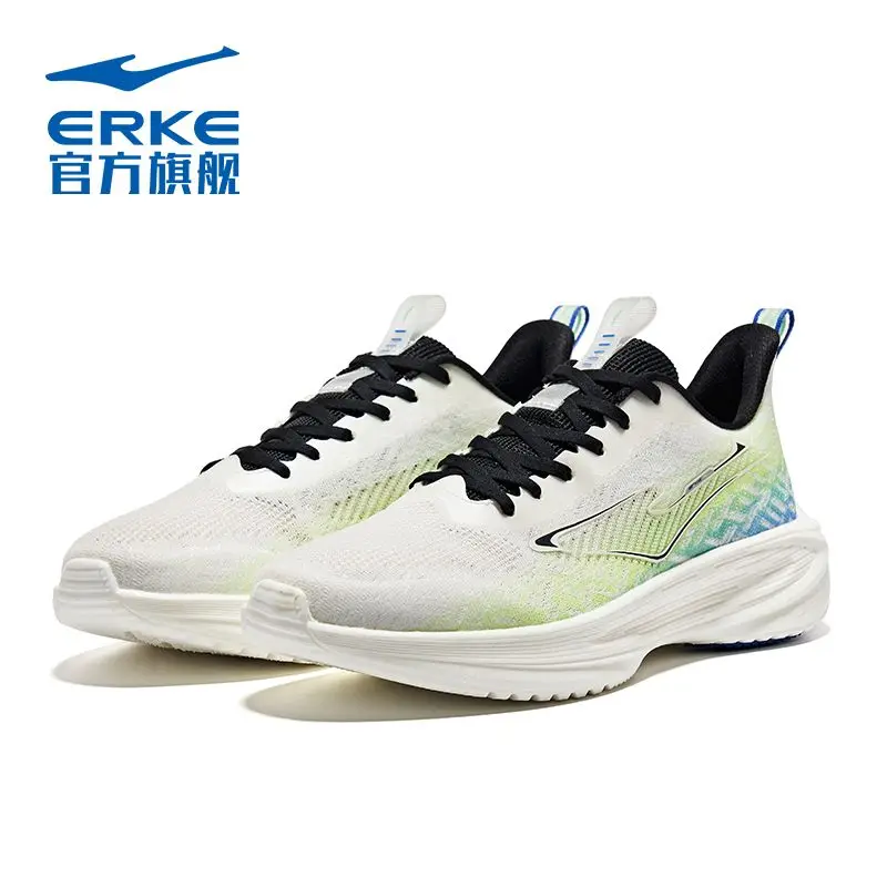 Летняя сетчатая легкая беговая Обувь ERKE Qingyun для бега Мужская износостойкая и