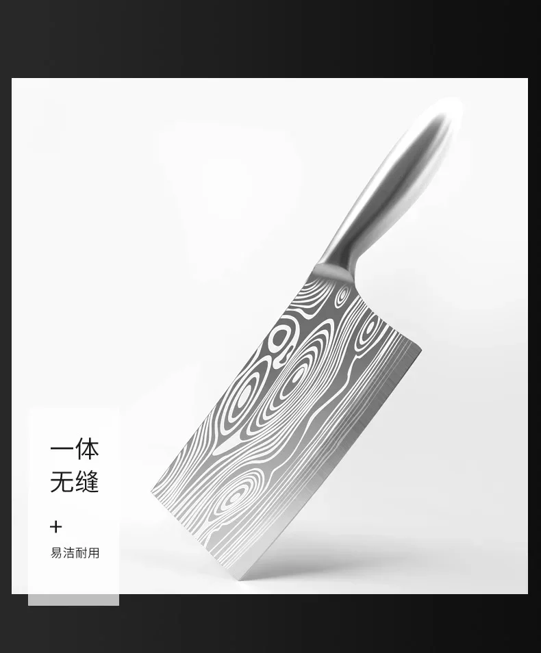 Нож из нержавеющей стали Кухонный нож 3Cr13 Нож-тесак Ножи шеф-повара для нарезки