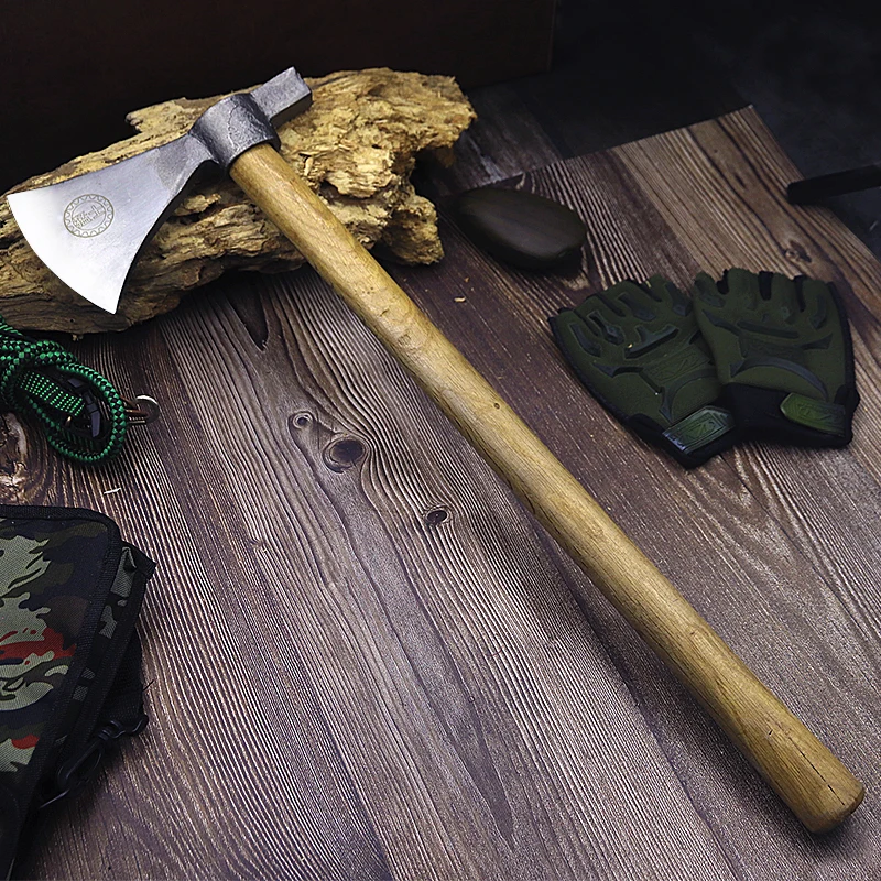 Туристический Летающий топор, кованый, из углеродистой стали, Niman, для кемпинга, практичный садовый инструмент