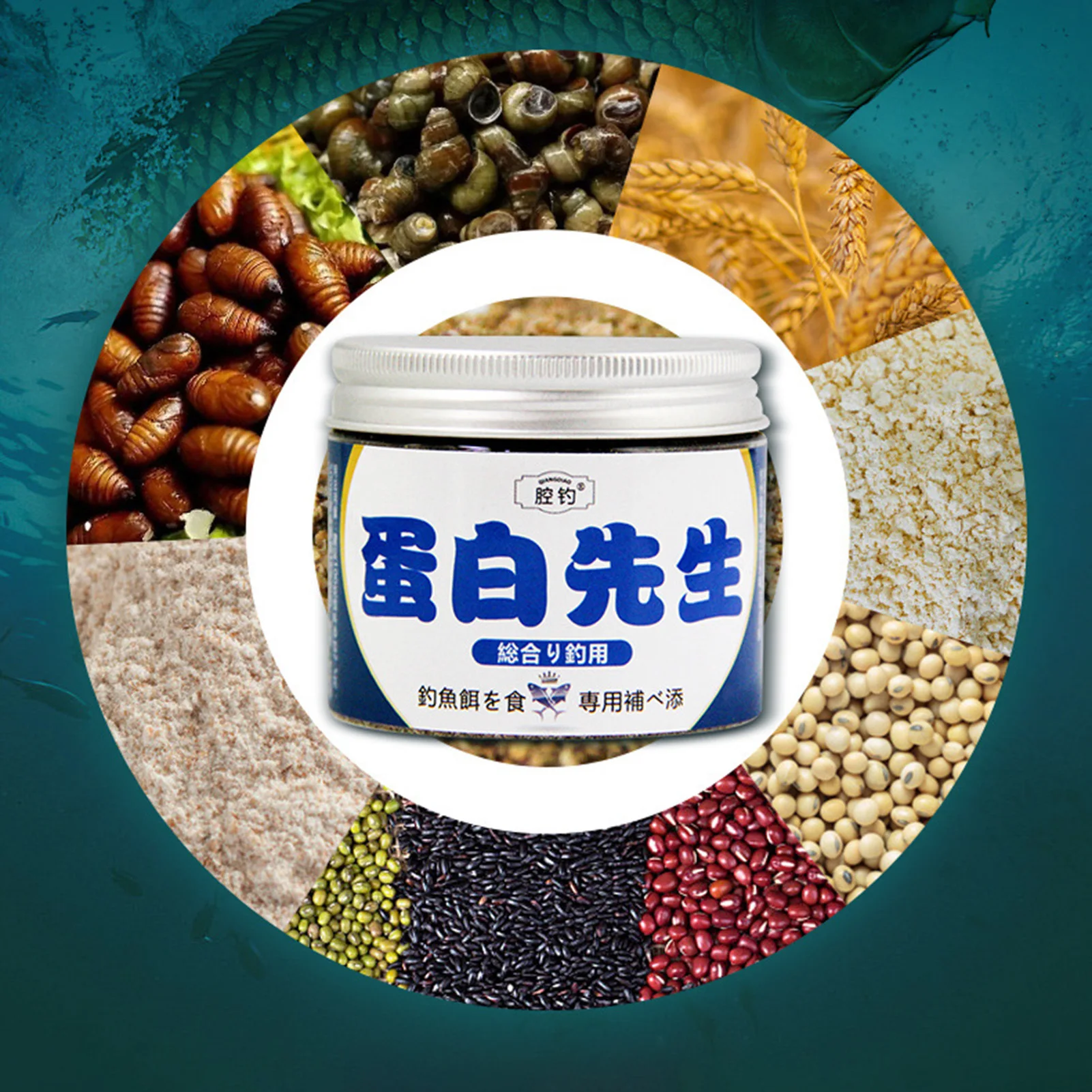 

Hand Rolled Bait for Fishing Fast Water Absorption Bait for Freshwater Fishing Use