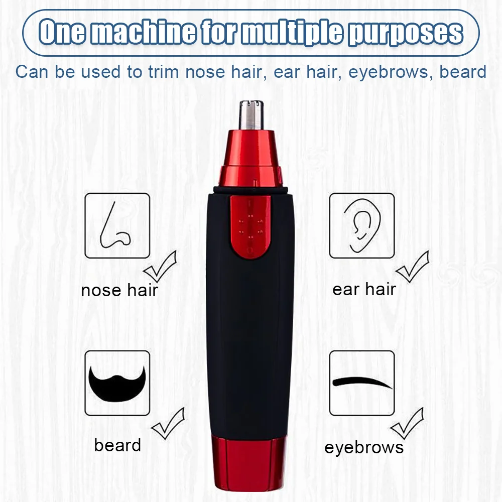 

Electric Nose Hair Trimmer Tool Shaver Clipper for Men and Women Ear Neck Eyebrow Trimmer Shaver Cleaning Trimmer Shaver Removal