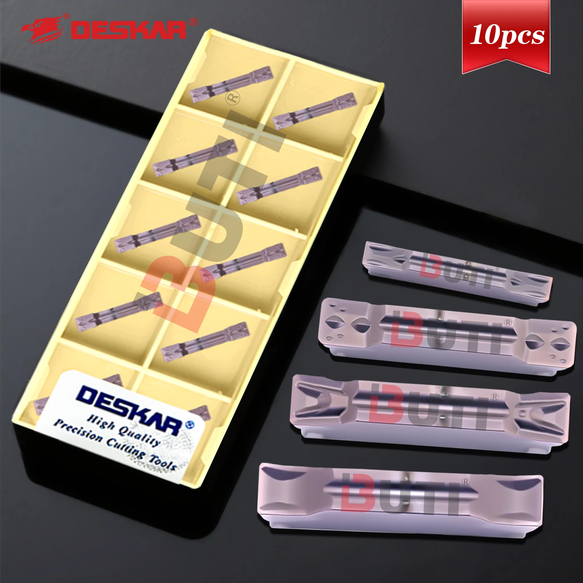 

DESKAR 100% оригинальное долбежное лезвие с ЧПУ MGMN200 300 400-G/H/M/J LF6018, высококачественное прецизионное лезвие токарного станка из нержавеющей стали с заземлением