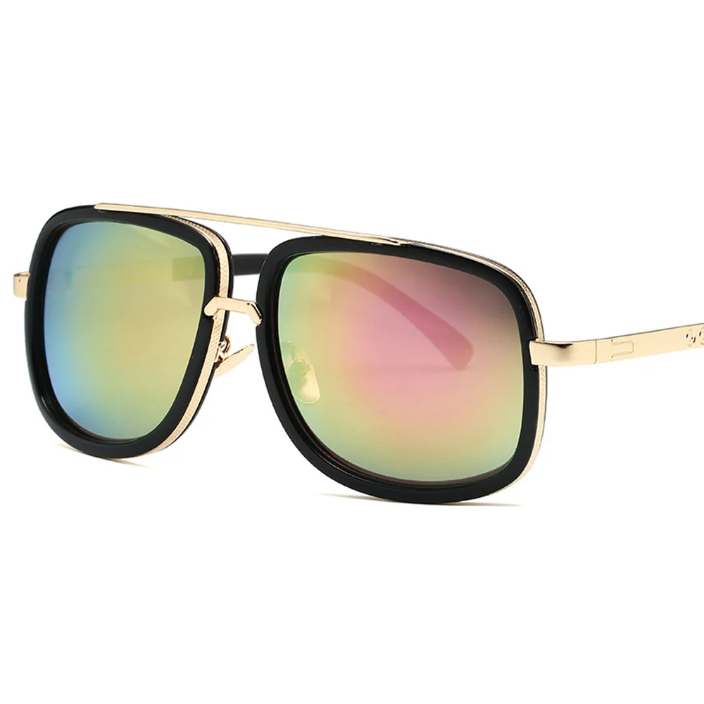 

Unisex Vintage Sunglasses Personalized Metal Frame Driving Sun Glasses Lightweight Durable Sun Blocking Glasses PR Sale