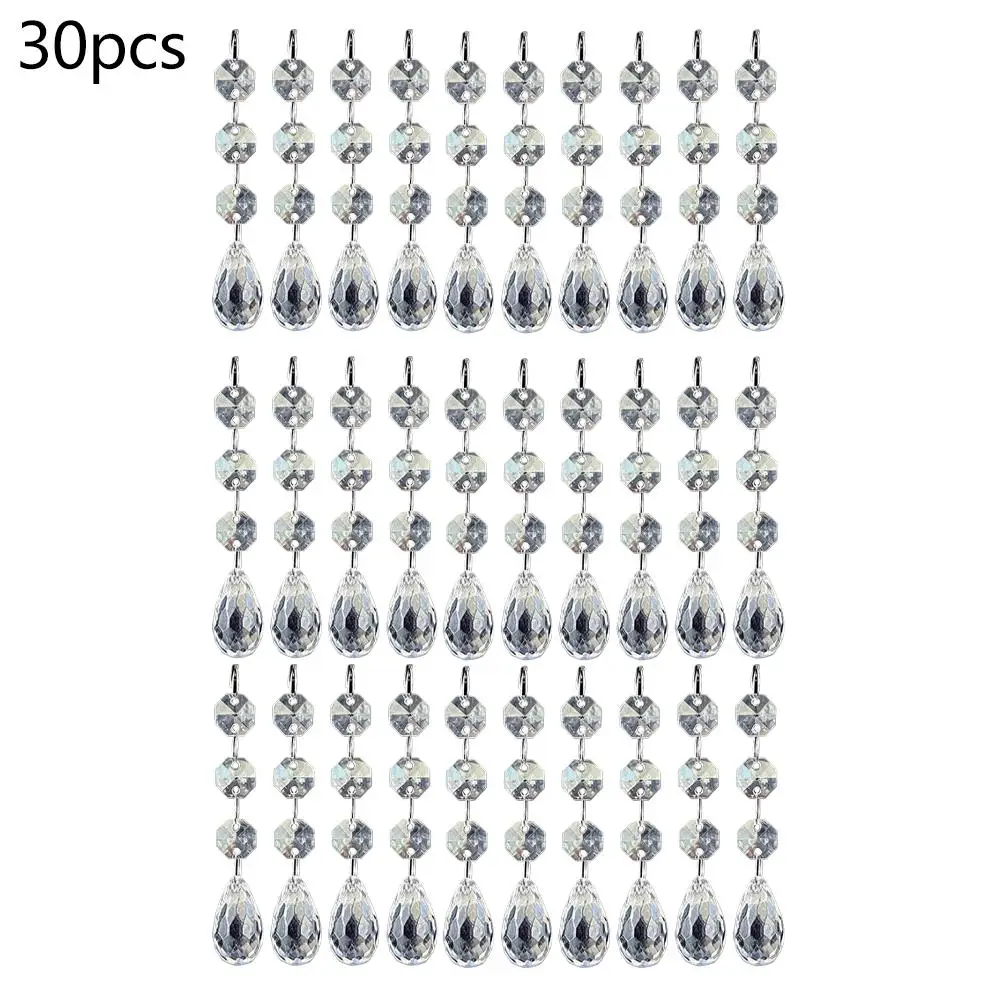 

Прозрачные акриловые подвесные рождественские украшения 30 шт.