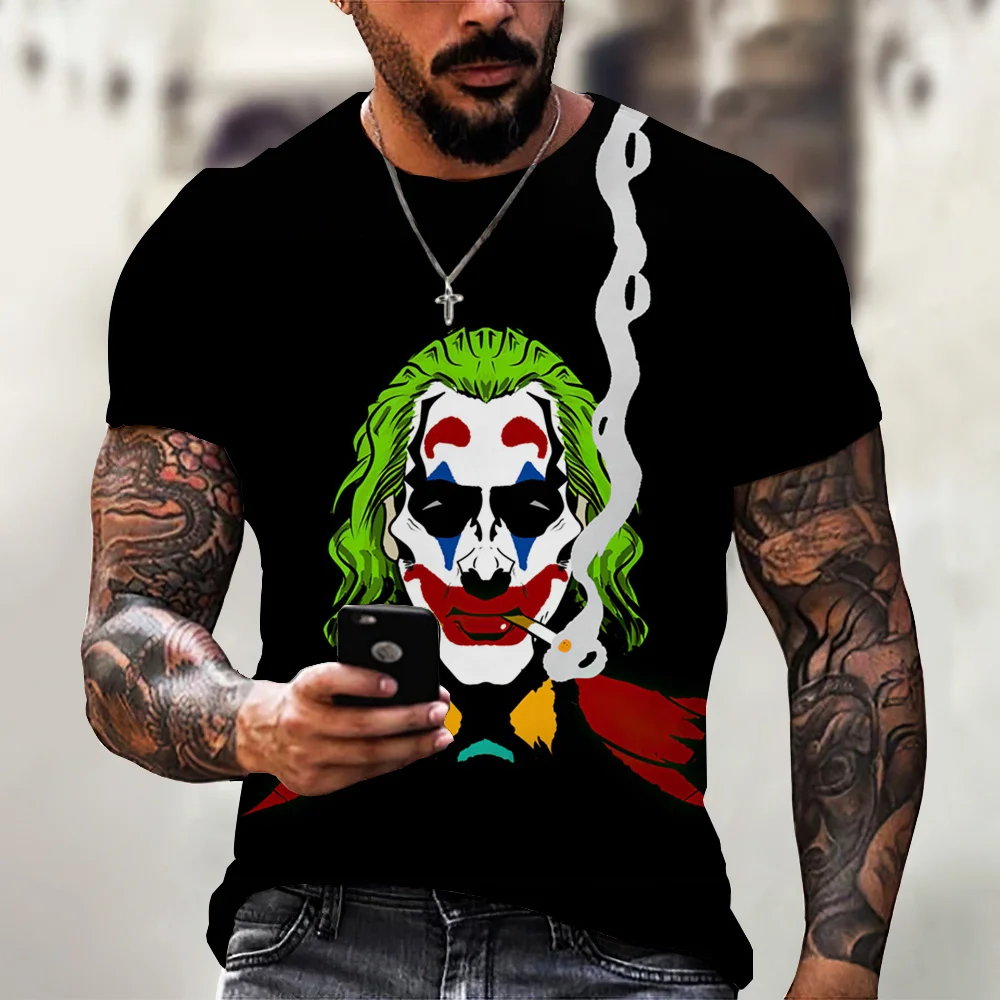 

New Men's T-Shirts 3d Printing Men's Clothing Boys Tee O Neck Sweatshirts Streetwear Short Sleeve Tops Oversized T-Shirts 6xl