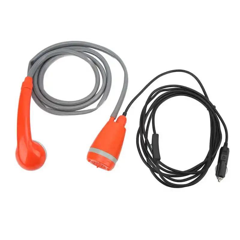 

Portable Camping Shower Head 3.5L/min Multipurpose Outdoor Pump Shower Head for Hiking Fishing Watering