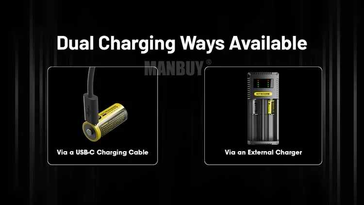 Оригинальный Аккумуляторный литий-ионный аккумулятор Nitecore NL169R 950 мАч 3 6 В 16340 Вт-ч