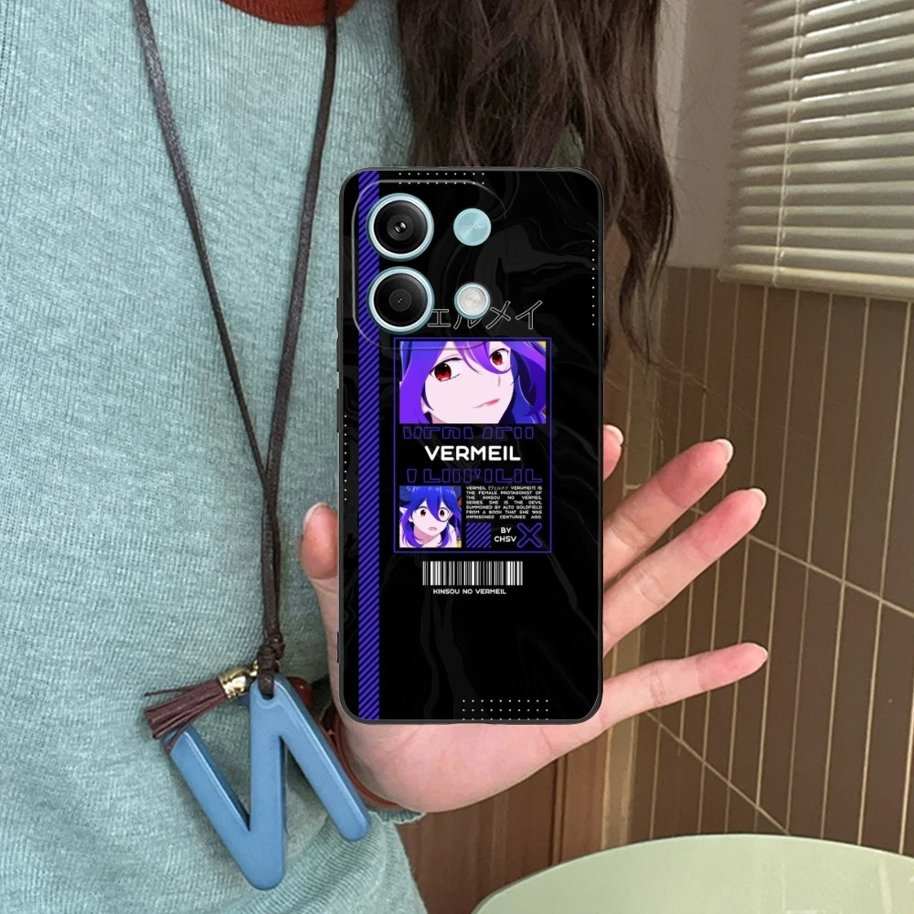 Чехол для мобильного телефона Vermeil kinсовместимый с рисунком Xiaomi Redmi Note 13 12 11 10 9 8 7 6 S