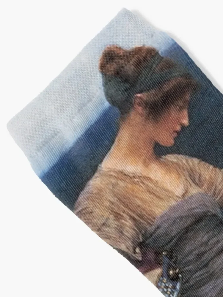 Наборы носков серебряных фаворитов-Лоуренса Альма-тамема-1903 женские носки