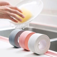 self adhesive pvc caulk strip shower sink bath sealing strip wall edge protector for kitchen bathroom waterproof