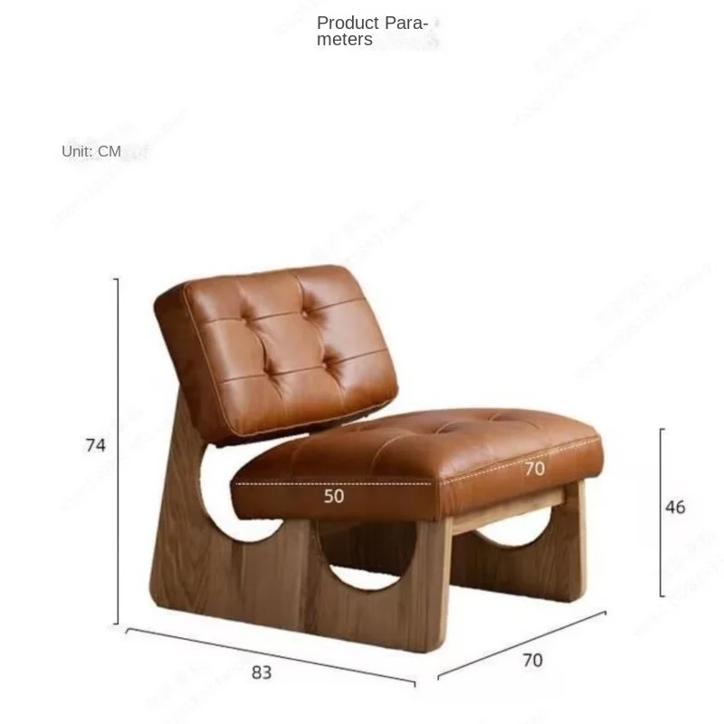 Wuli House современный минималистичный одиночный диван-кресло скандинавский