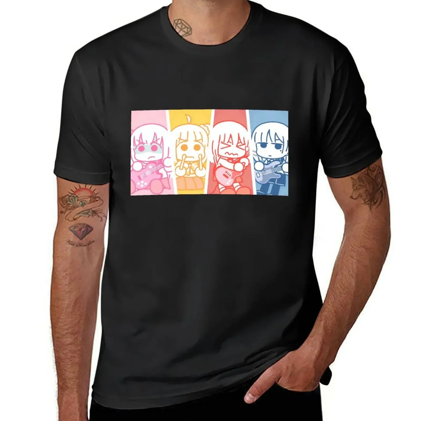 Футболка Bocchi the Rock по индивидуальному заказу новые подарки и футболки одежда на