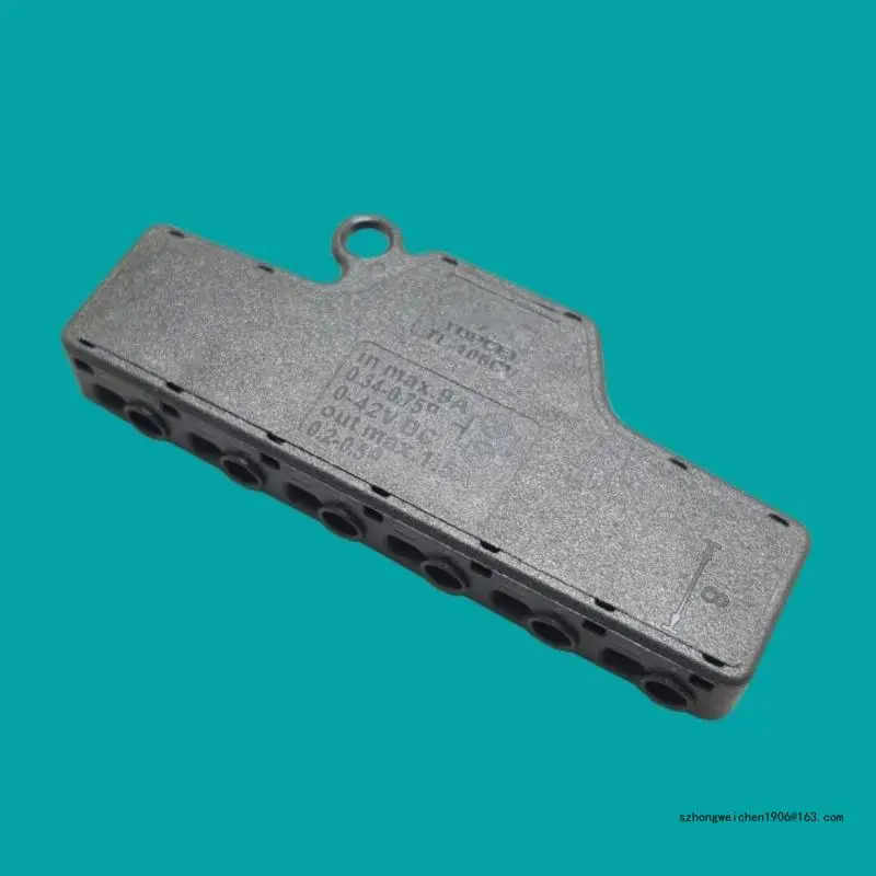 28GF Разъем эффективного распределения питания с 1 входом и 6 выходами Светодиодные