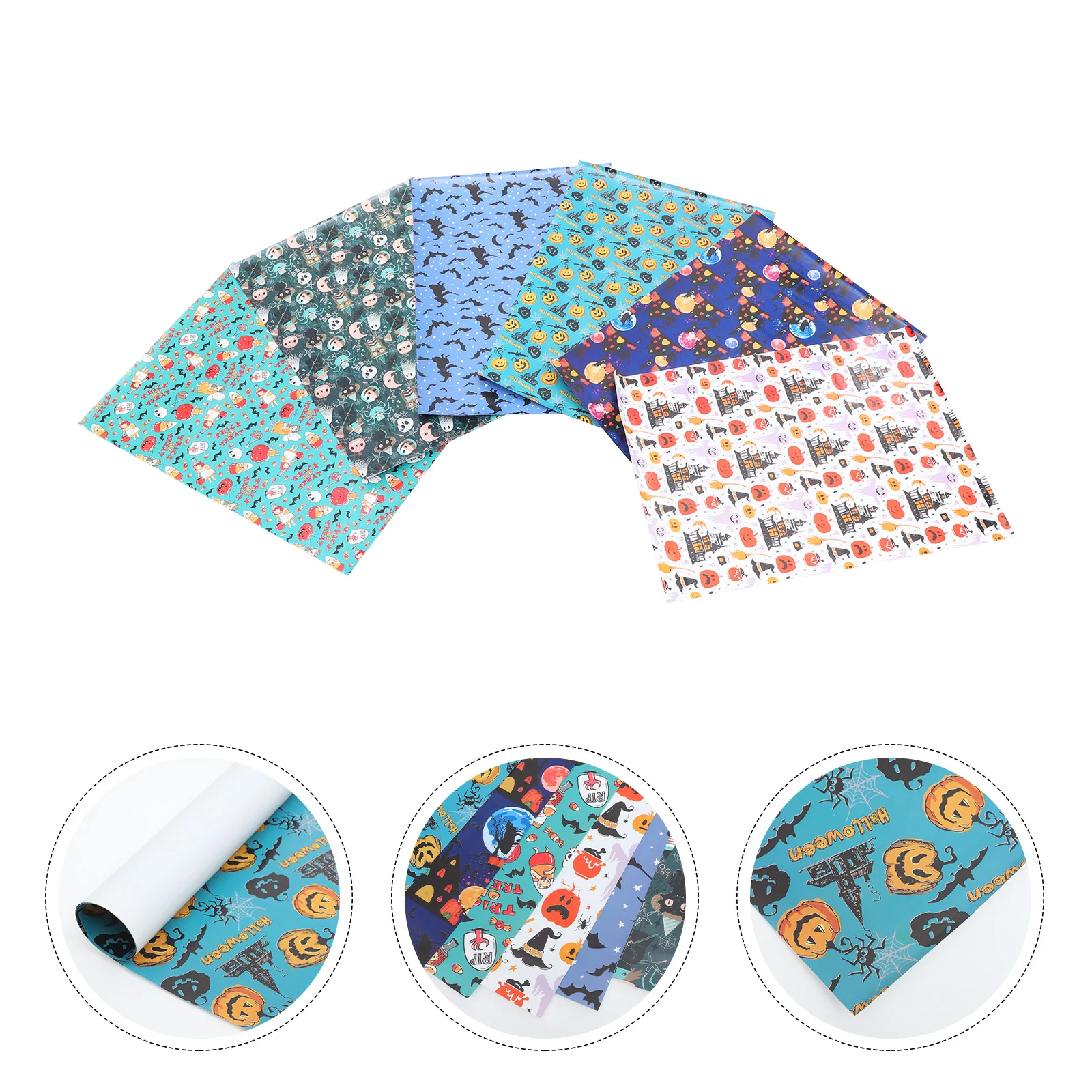 For Diy Halloween Theme Pumpkin Gift Case Packaging Present Wrapper Craft Decorative Flower Bouquet