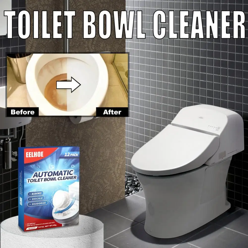 

Safe White Slow-dissolving Multi-use Toilet Bowl Cleaner for Bathroom