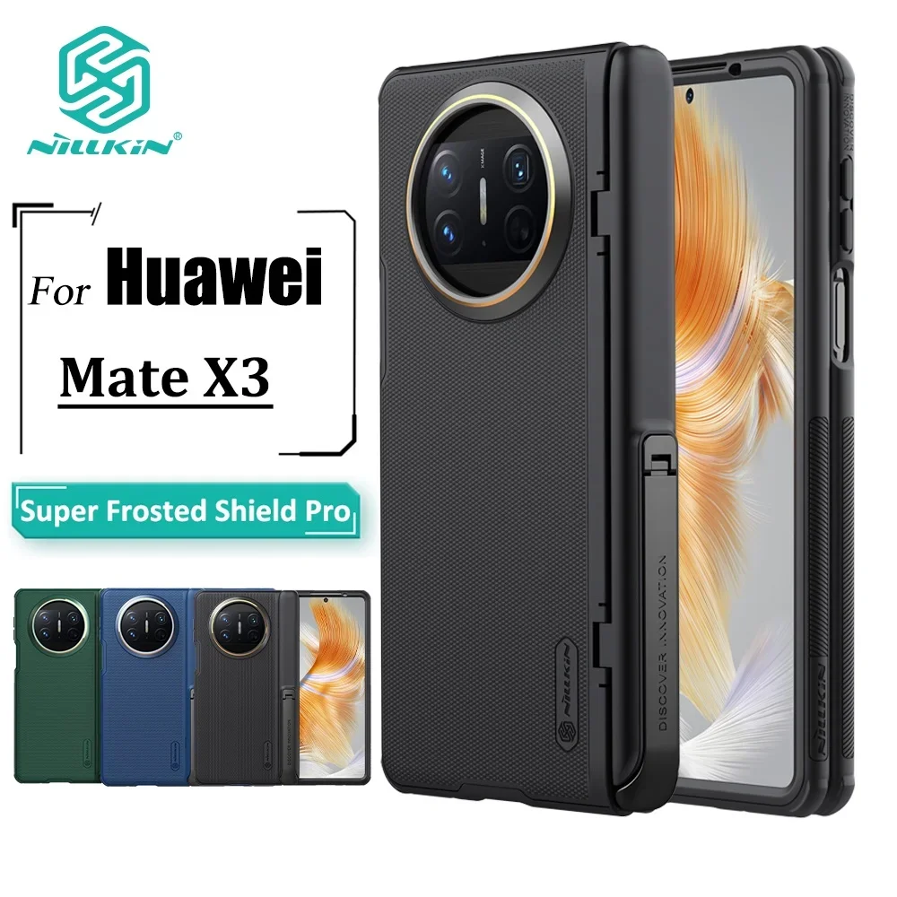 Матовый чехол Nillkin для Huawei Mate X3 скрытая подставка слот ручки защита от отпечатков