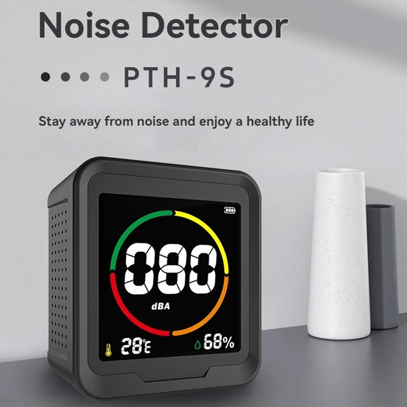 Измеритель децибел измеритель уровня звука диапазона портативный монитор со