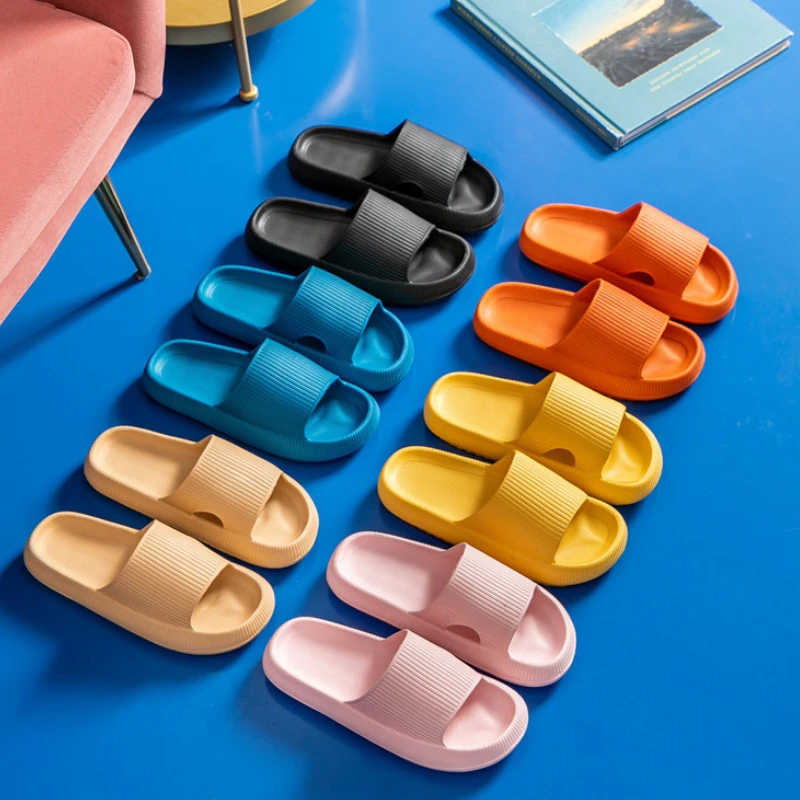 

тапочки женские летние туфли женские 2022 тренд Женские сандалии женская летняя обувь Сандалии женские с открытым носком, однотонные босонож...