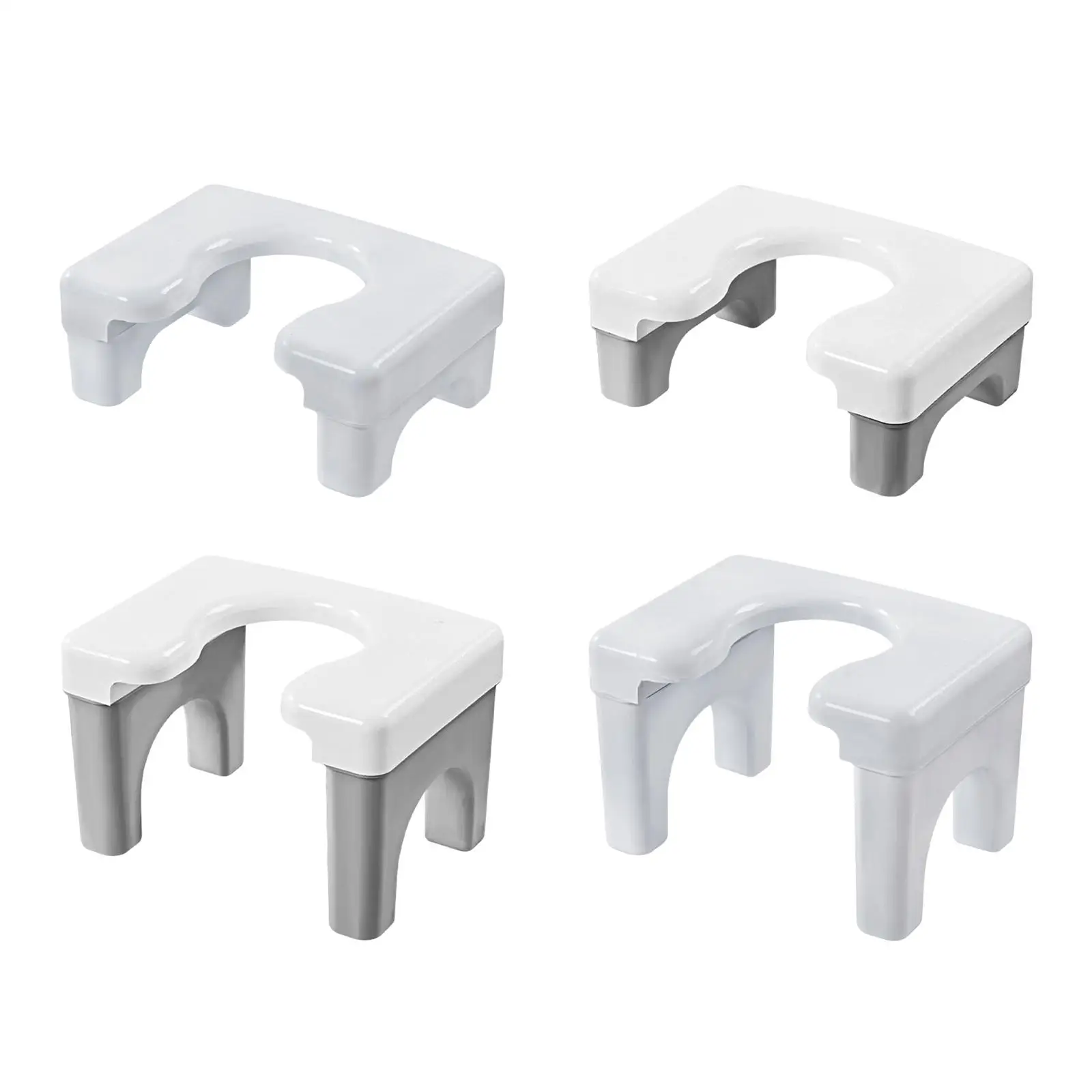 S Widen Panel Rounded Edges Washable Thick Material Non Slip Potty Chairs For Bathroom Travel Hotel
