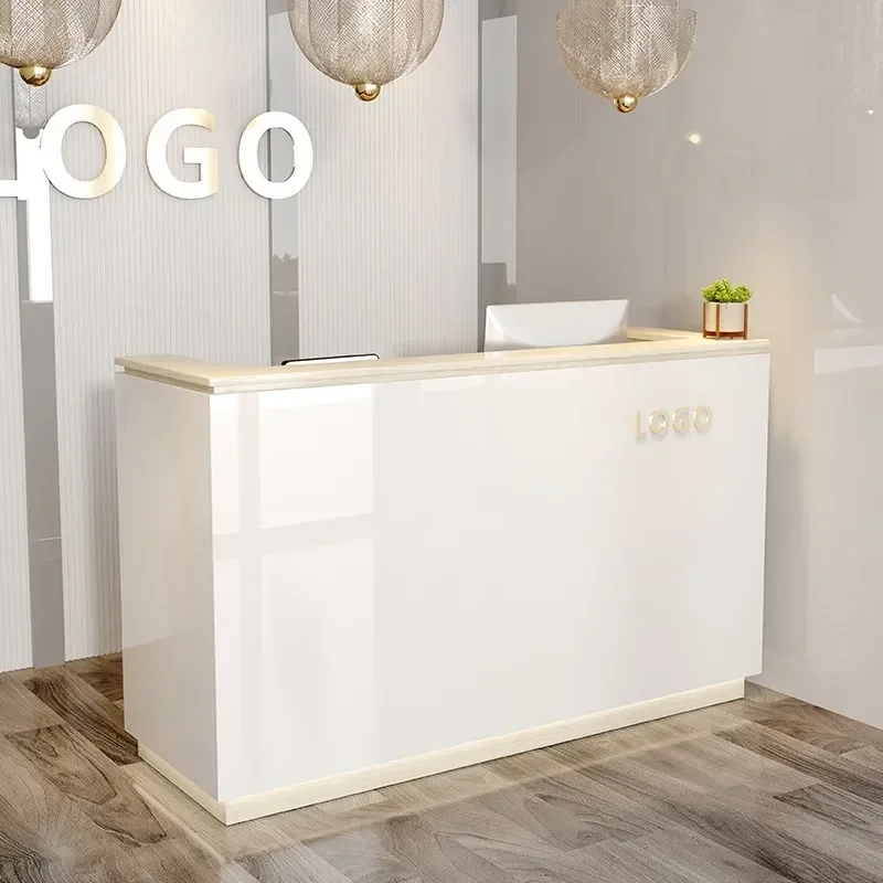 Барная стойка регистрации высокий шкаф-витрина офисный стол коммерческий кассир