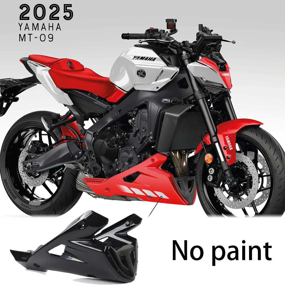 Фото Новый Yamaha MT-09 SP 2021-2025 мотоциклетный поддон, шасси двигателя, спойлер, обтекатель, защитная крышка, защита №1