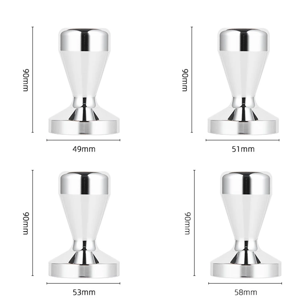 49/51/53/58 мм прессованный молоток для кофе из нержавеющей стали домашней кухни