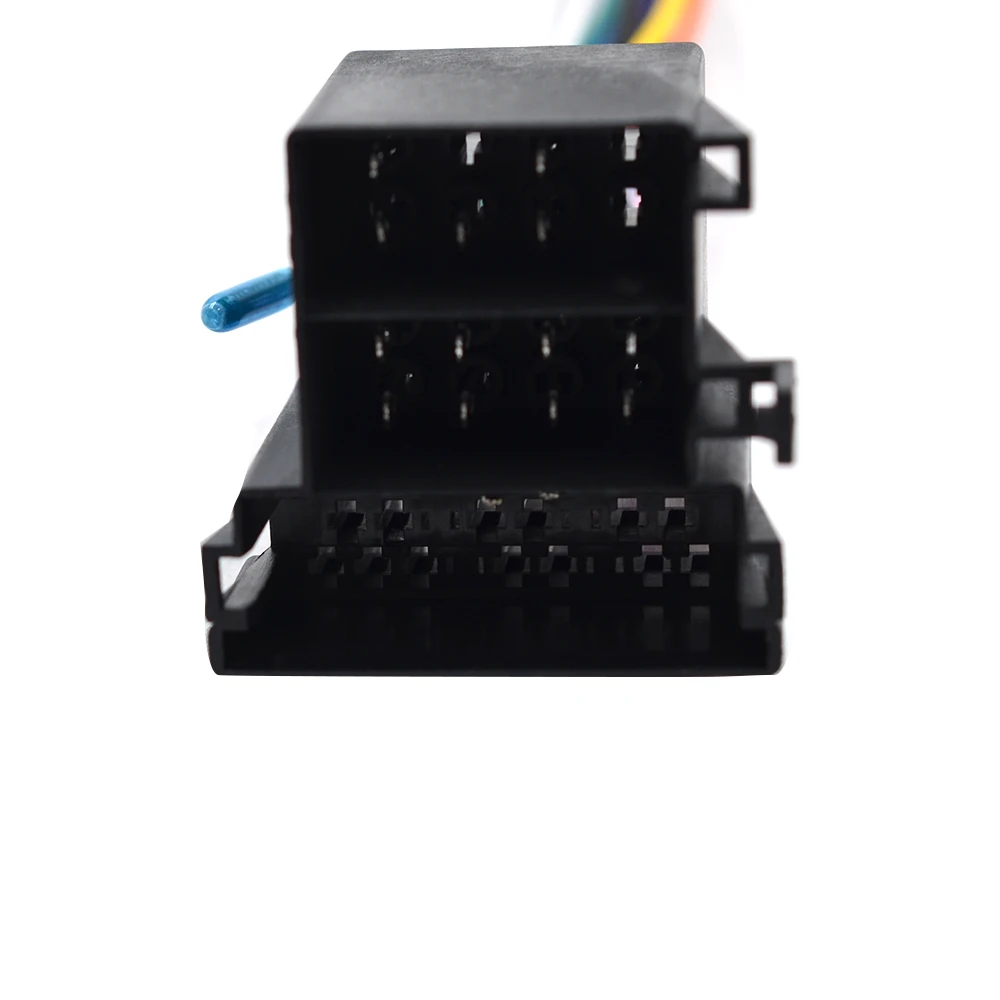 16-контактный адаптер Ke кабель ISO 16 P Steker Konektor жгут Универсальный Kawat 2 Din радио