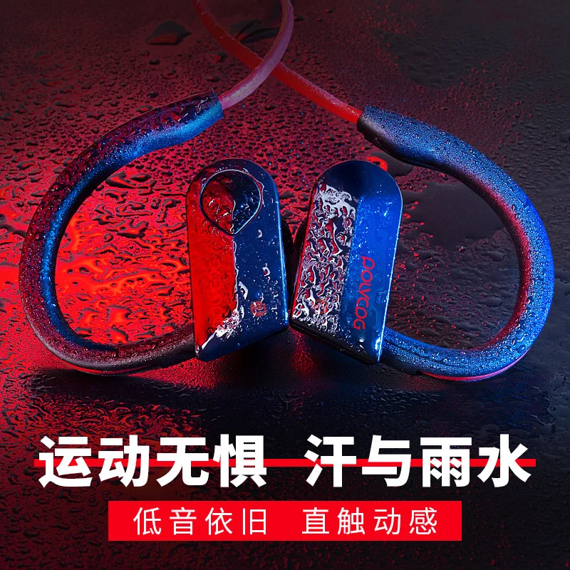 

Platinum K98 Bluetooth headset ear hanging running 4.1 in ear wireless earplugs fitness waterproof back of the head subwoofer