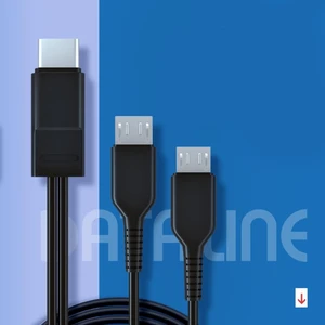 Durable Multi Charging Cable Type-C Micro USB Port for Cell Phones/Tablets Charge Cord Type-C Splitter Cable 100cm/20cm