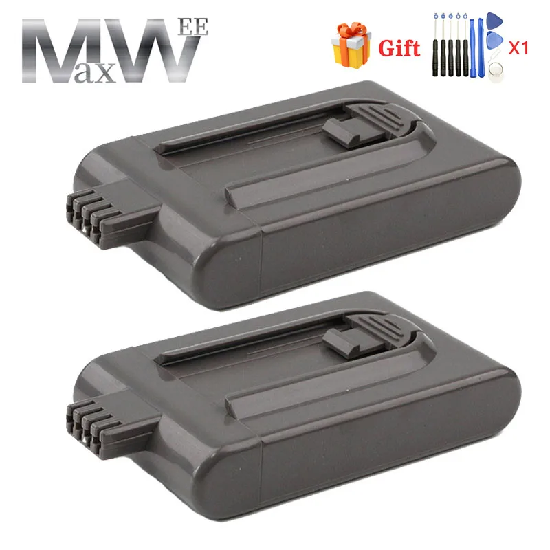 

100% New 6.0Ah Battery For Dyson Vacuum Cleaner Replacement Battery For Dyson DC16 Animal DC12 DC16 12097 BP01 912433-01 L50