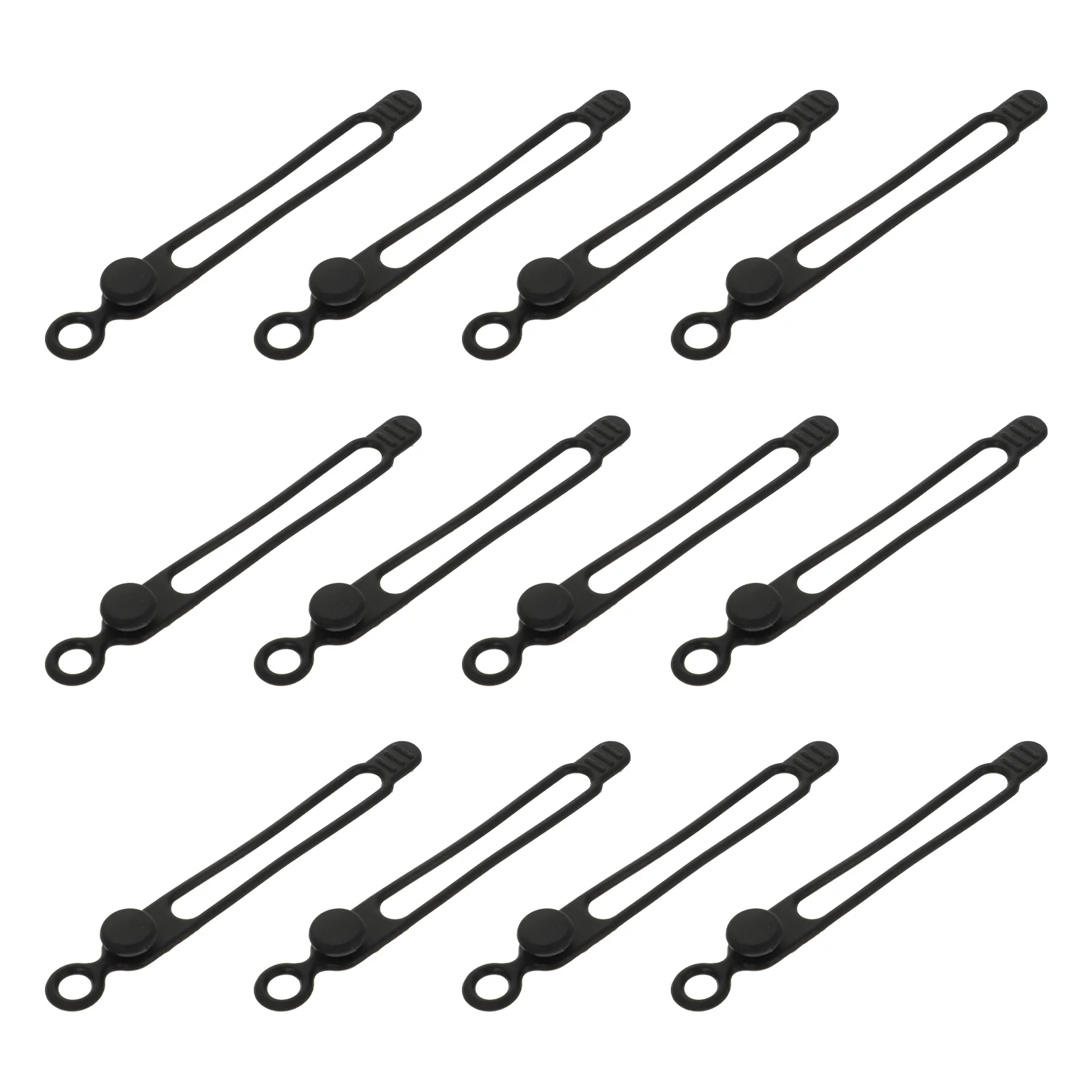 

Cable Cord Ties Organizer Wire Tie Wrap Management Silicone Reusable Straps Winder Computer Strap Zip Data Holder Organizers