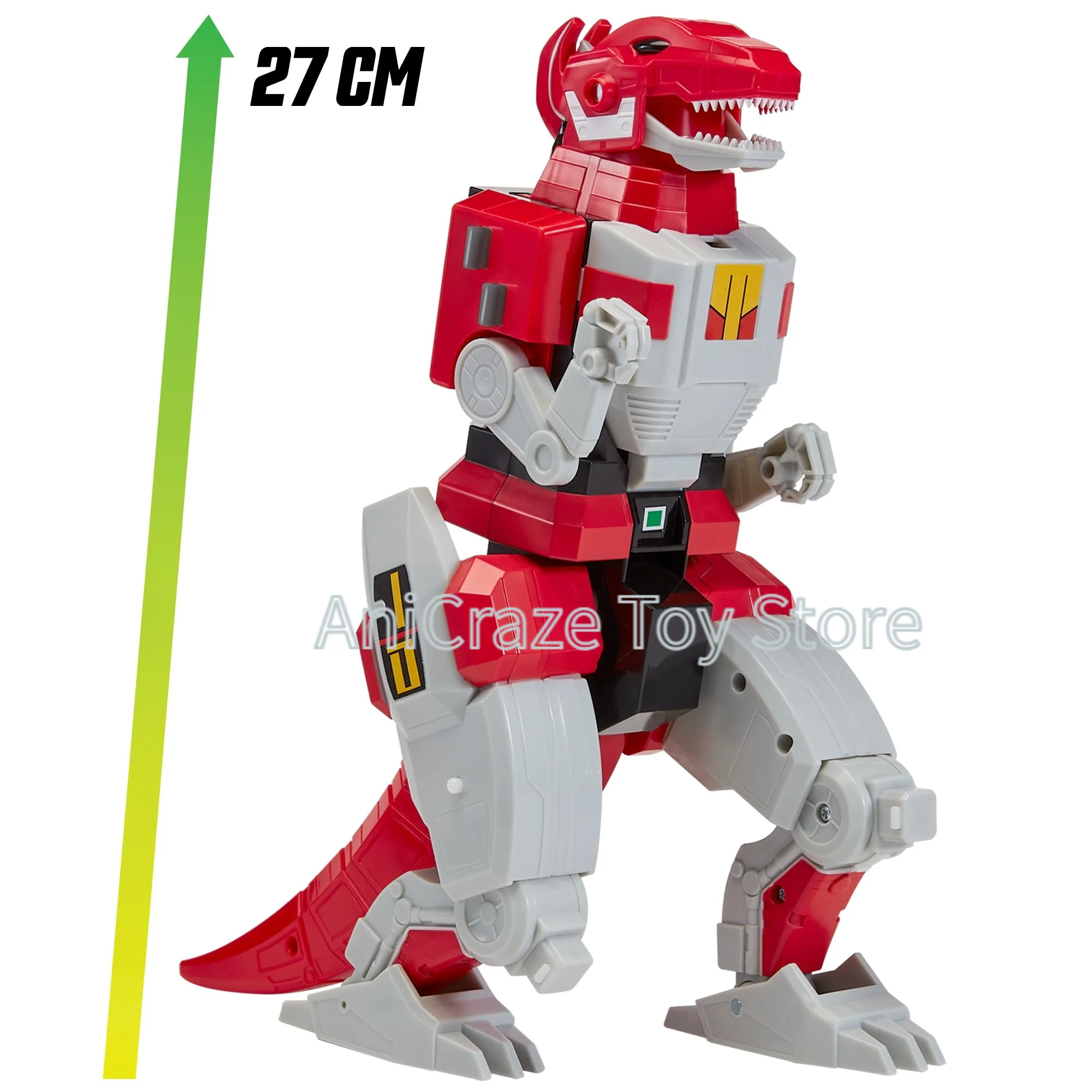 Фото Коллекционная фигурка-трансформер ULTIMATE MEGA THUNDERZORD Megazord: Тираннозавр Рекс Динозорд, игрушка-подарок №3