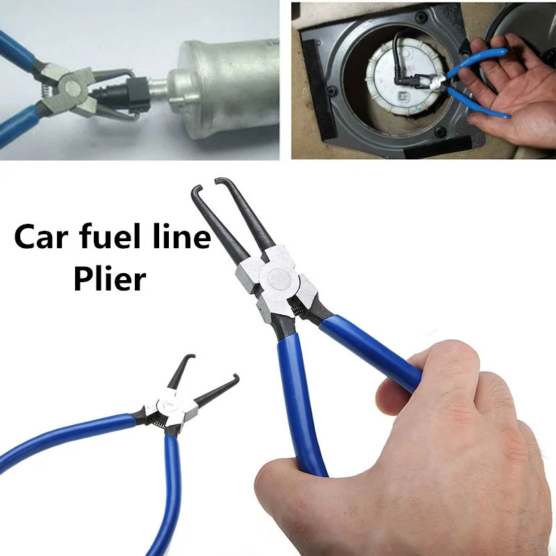 7 Inch Car Fuel Filter Special Plier Fuel Pipe Calliper Handheld Disassembly Plier Car Repair Tool Accessories