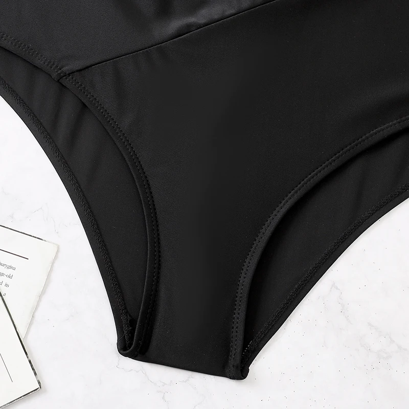 Женский слитный купальник-монокини большие размеры 4XL |